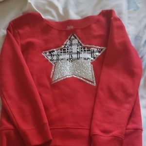 Justice Red Star Sweater